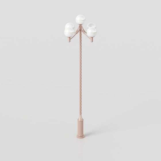 Elegant Street Lamp 3D model for Urban Design