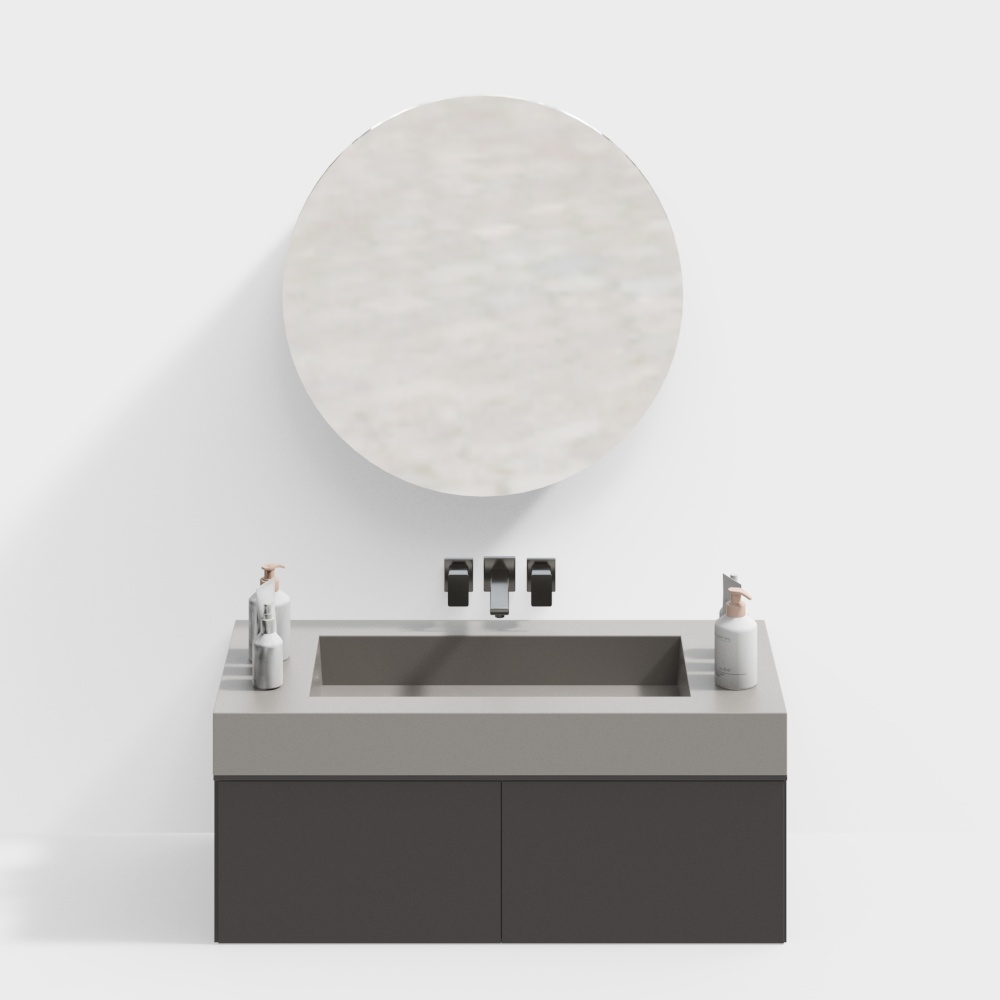 Hotel bathroom Cabinet combined bathroom Cabinet