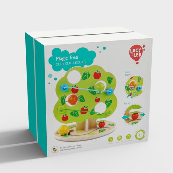 Magic Tree Click Clack Roller 3D model