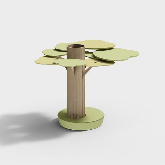 Stylish Low-Poly Tree 3D model for Creative Projects