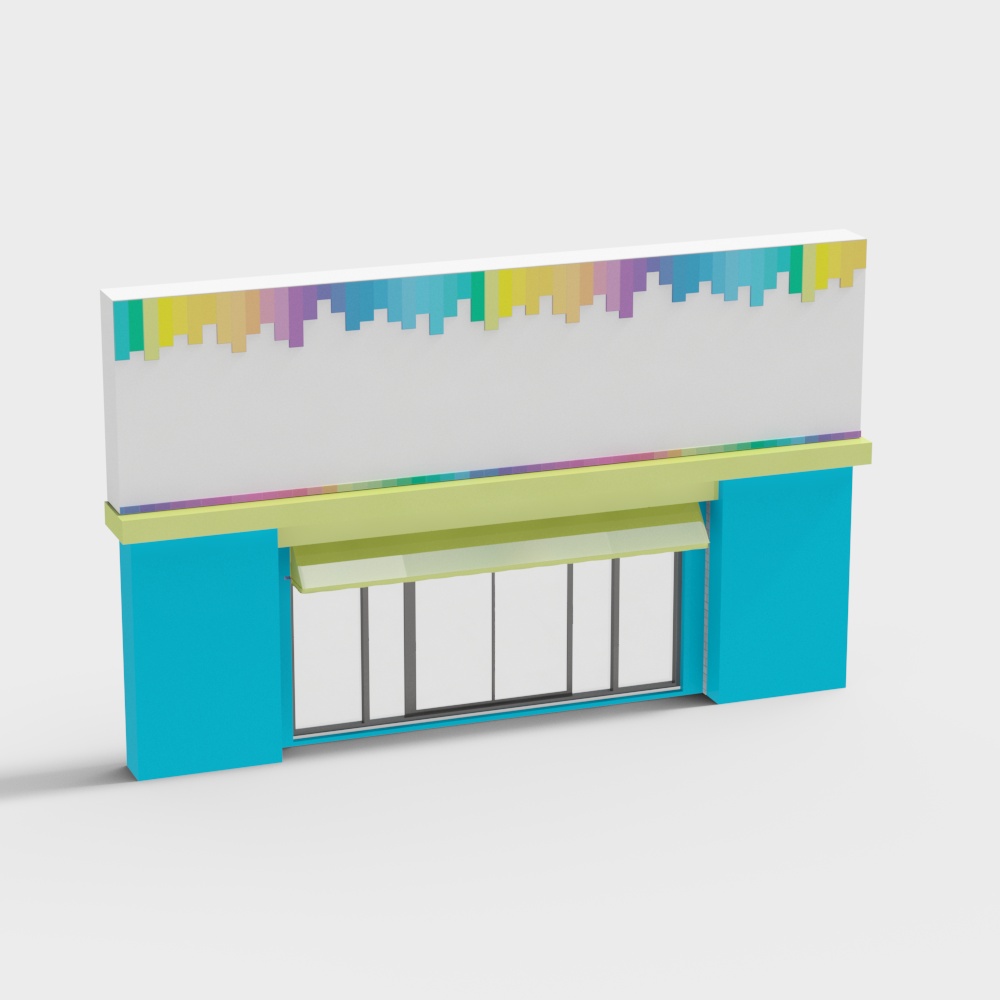 Children's clothing store facade