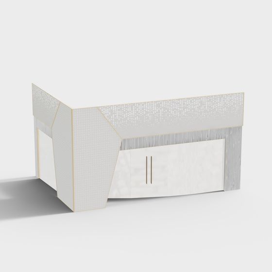 Urban Cabin Low-Polygon 3D model