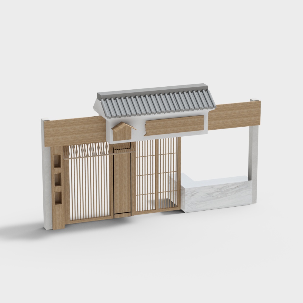 Sushi restaurant facade