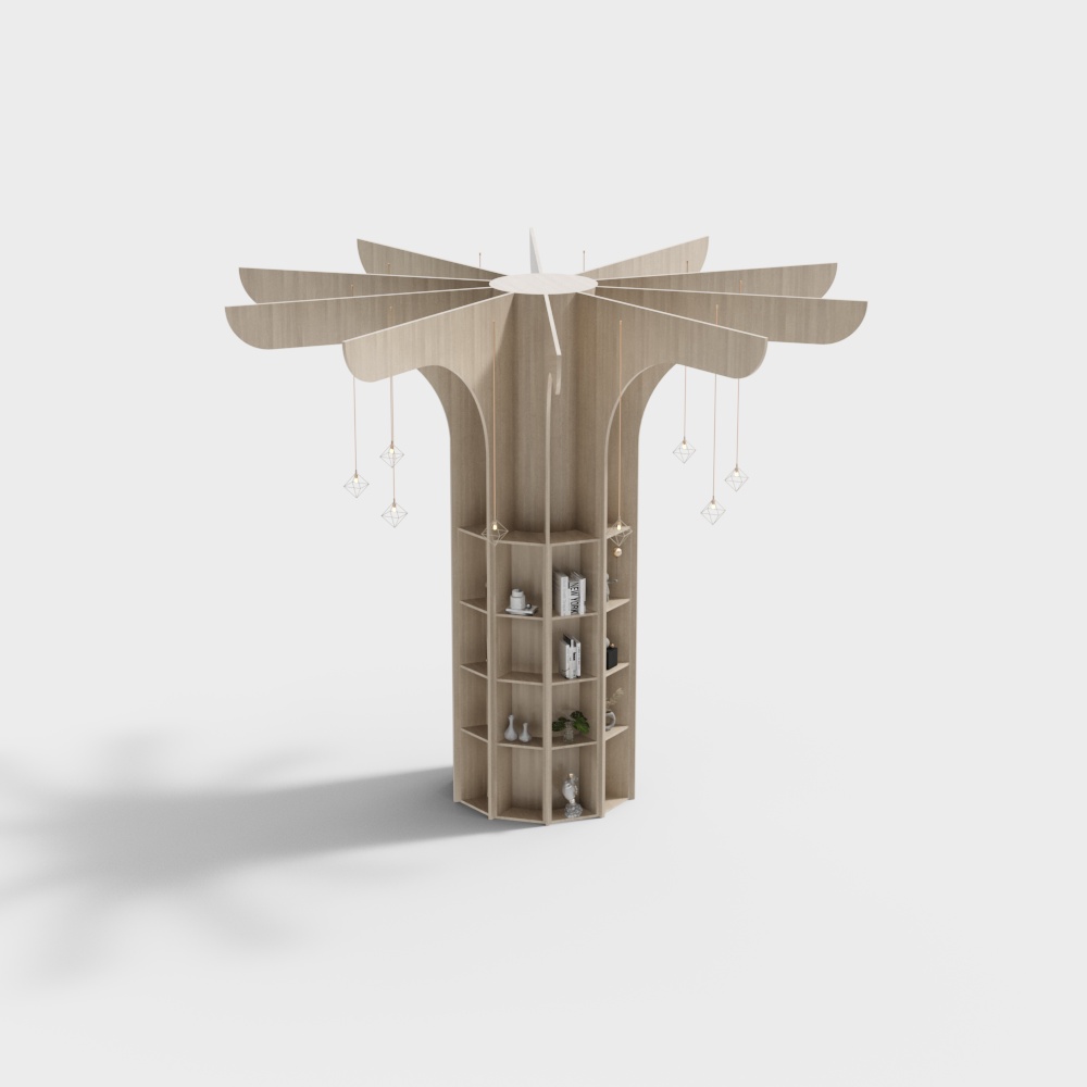 특별한 모양의 기둥