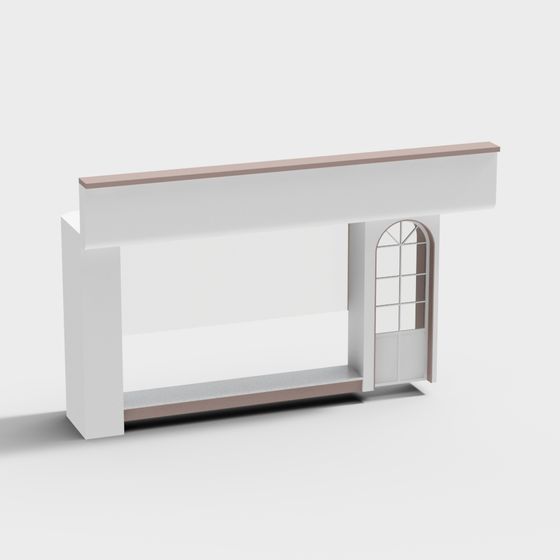 City Window 3D model for Modern Aesthetics