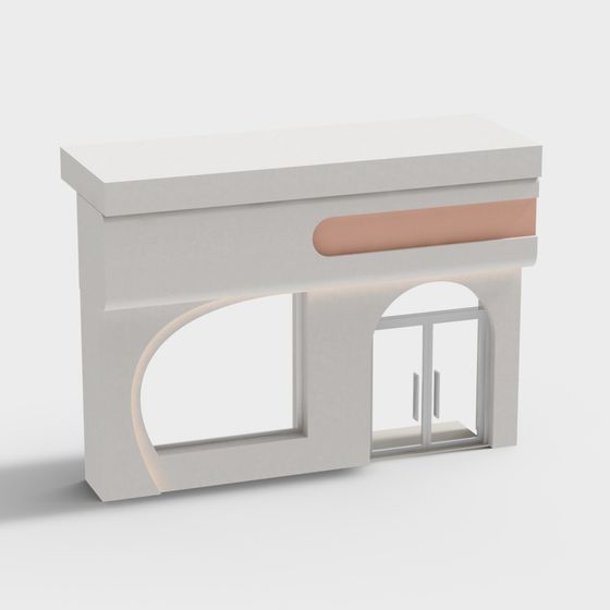 City Window 3D Model - Modern Aesthetic Design