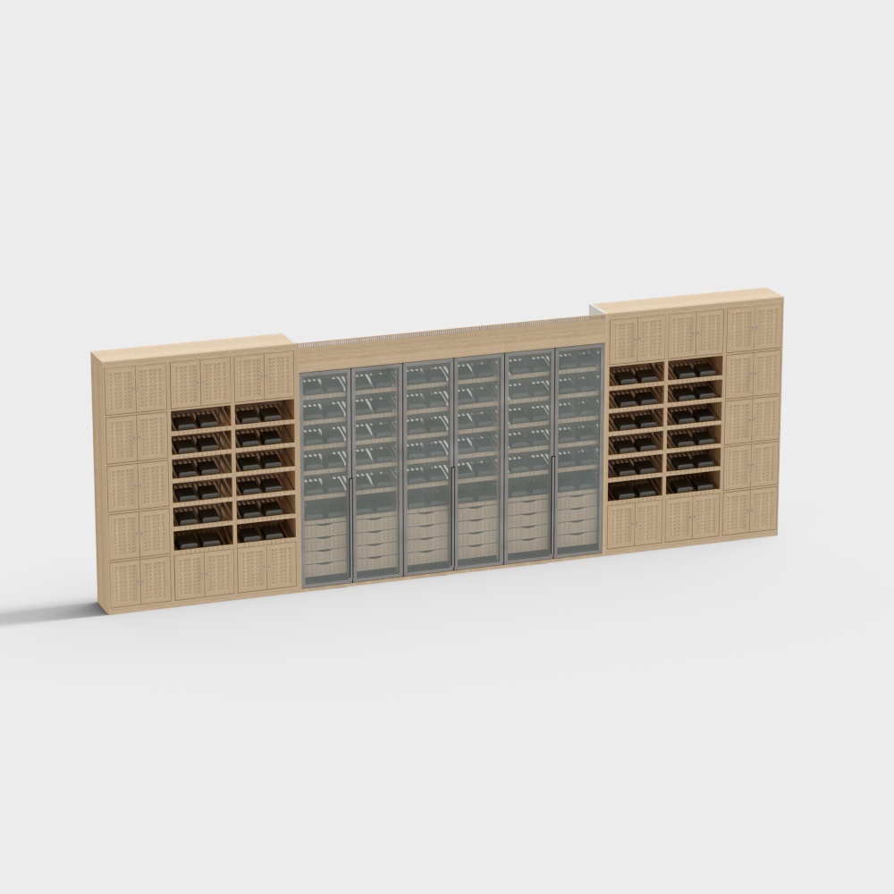 Modern decorative shelf bookshelf shelf