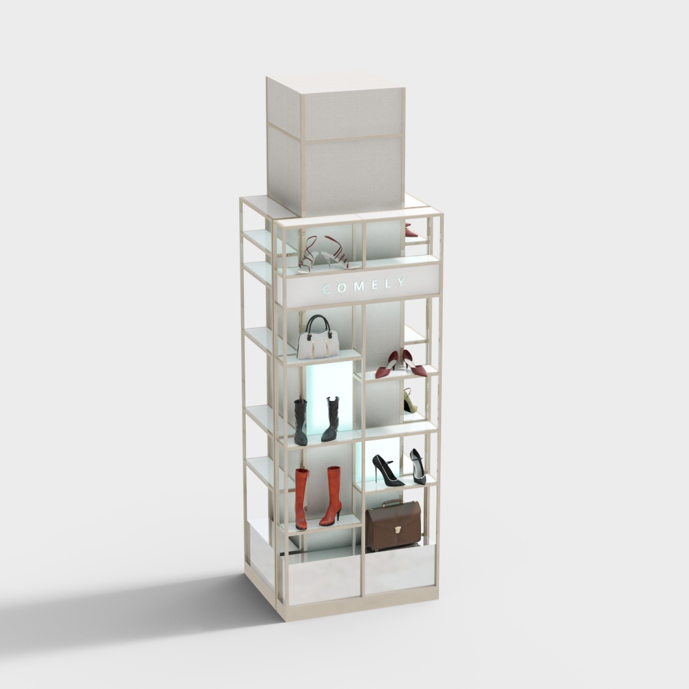 Comely Shoe Display 3D model