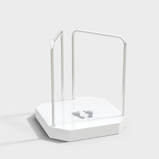 Footprint Stand 3D model