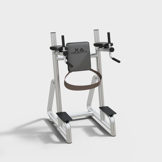 AX Fitness Chest Press Machine 3D model for Modern Gyms