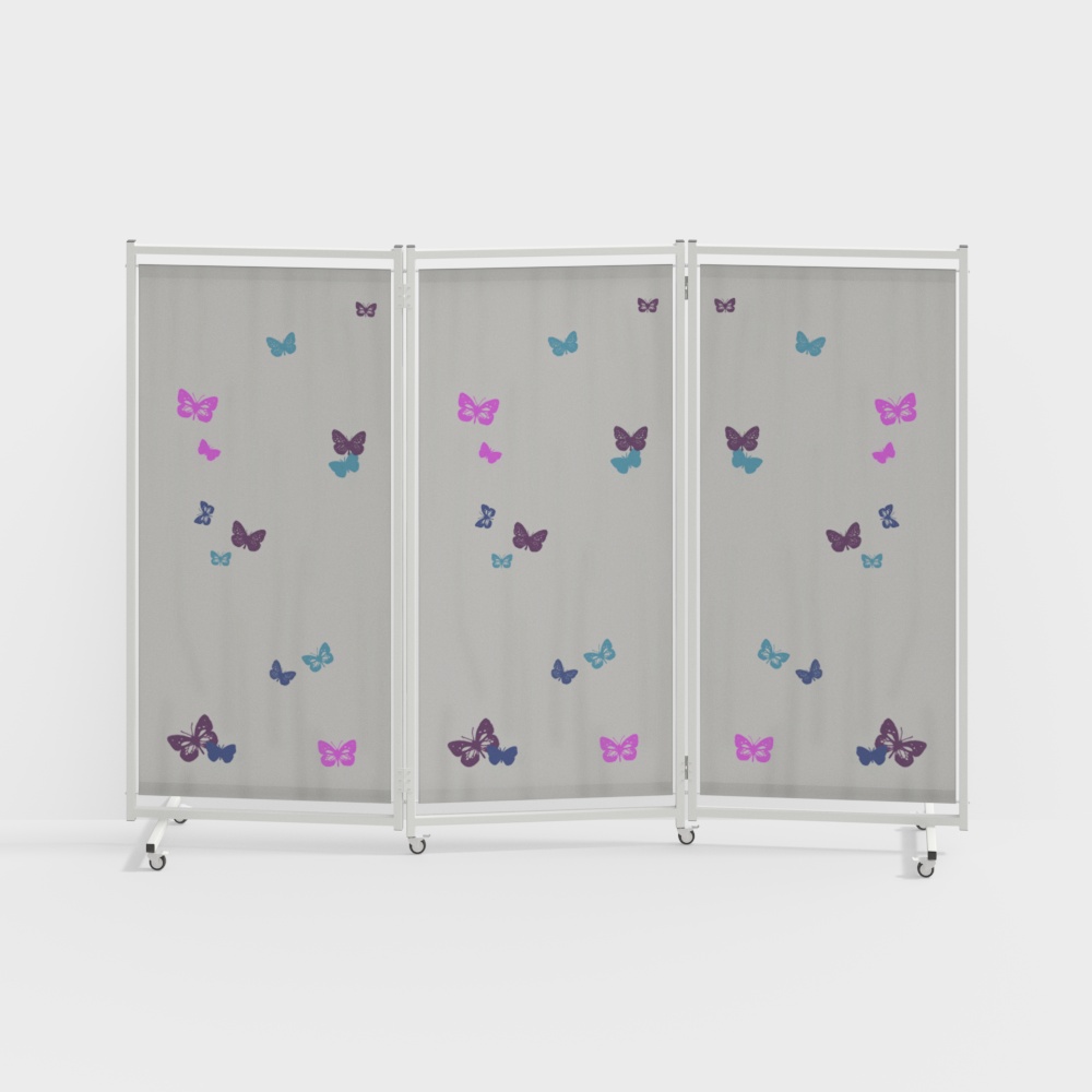 Hospital partition curtain