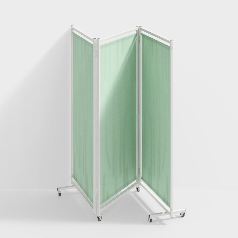 Rideau de cloisonnement d'hôpital