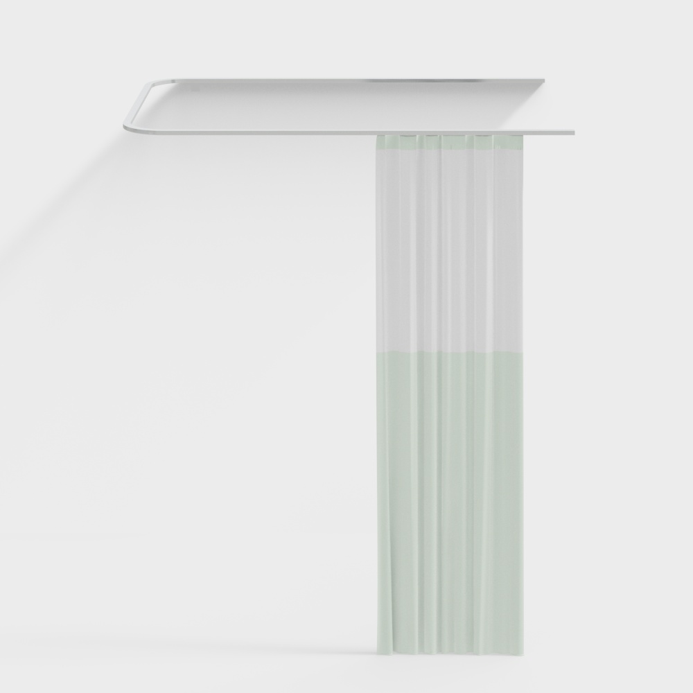 Hospital partition curtain