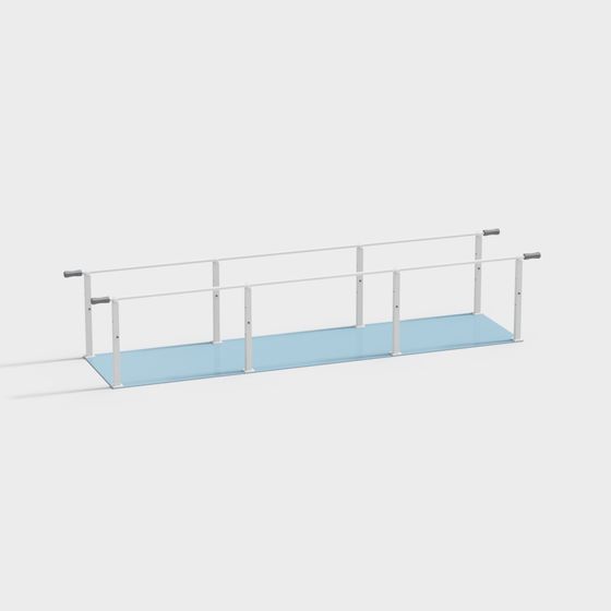 Accessible Handrail 3D model for Modern Spaces