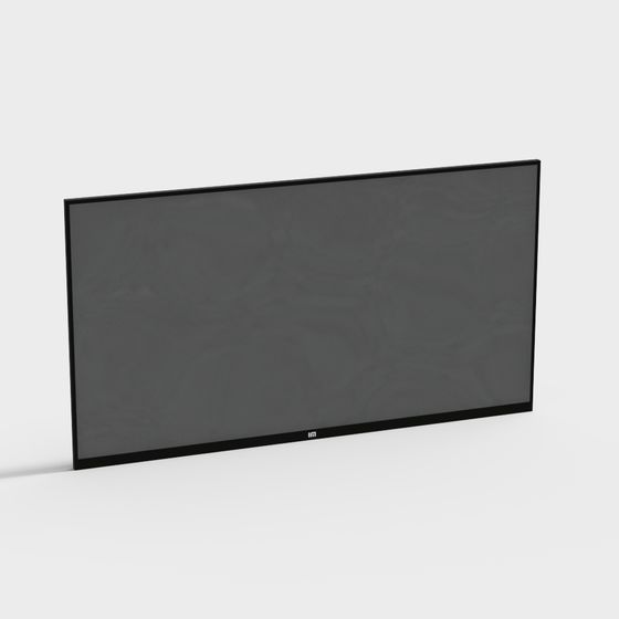 Modern Flat Screen TV 3D model