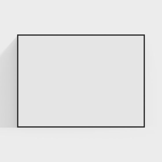 Minimalist Frame 3D Model