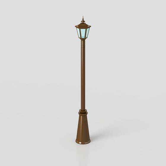 Vintage Street Lamp 3D model