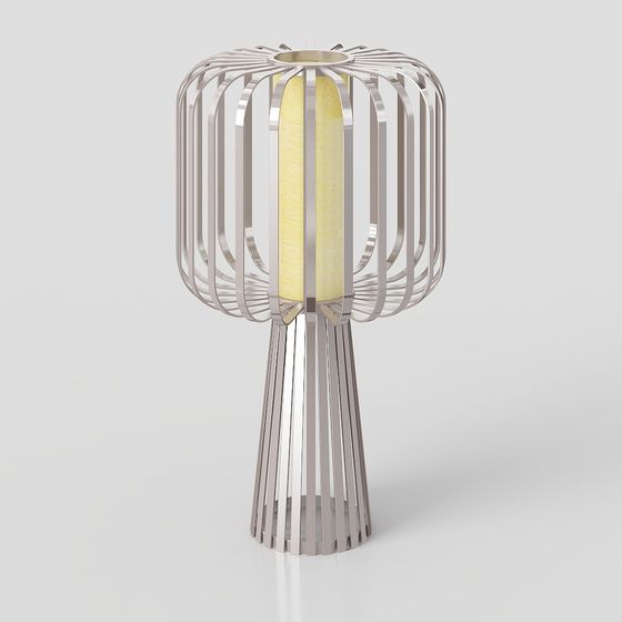 Elegant 3D Floor Lamp Model for Modern Aesthetics