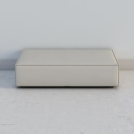 Urban Comfort Ottoman 3D model