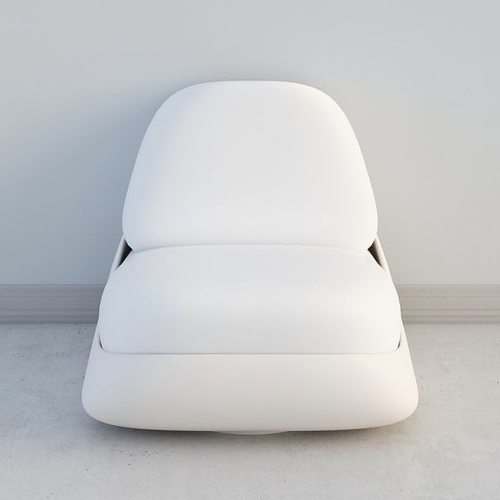 Elegant Lounge Chair 3D model