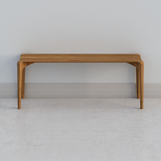 City Light Bench 3D model for Modern Interiors