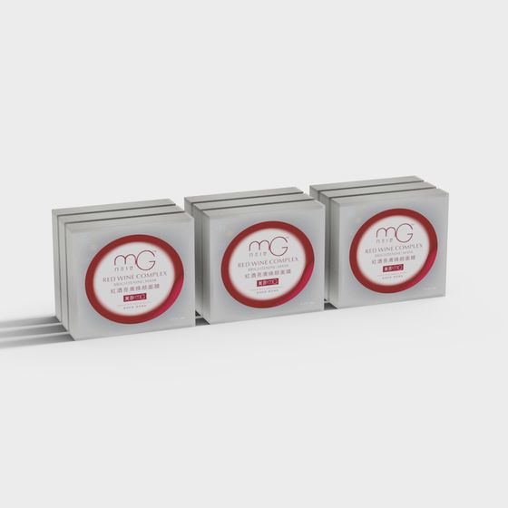 MG Red Wine Complex Brightening Mask 3D model