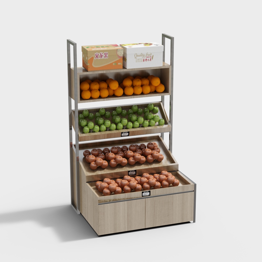 Fruit wall shelves