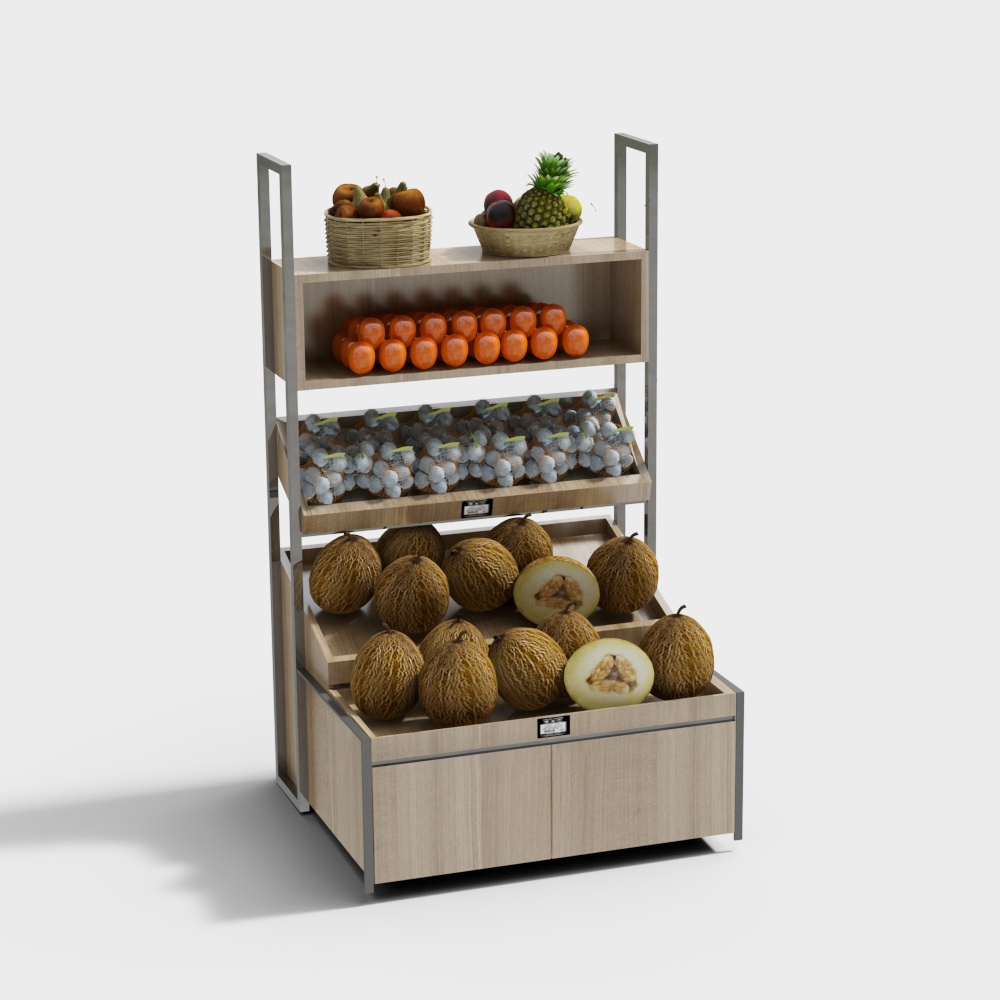 Fruit wall shelves