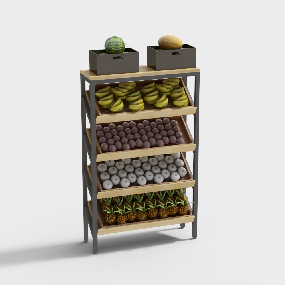 Fruit wall shelves