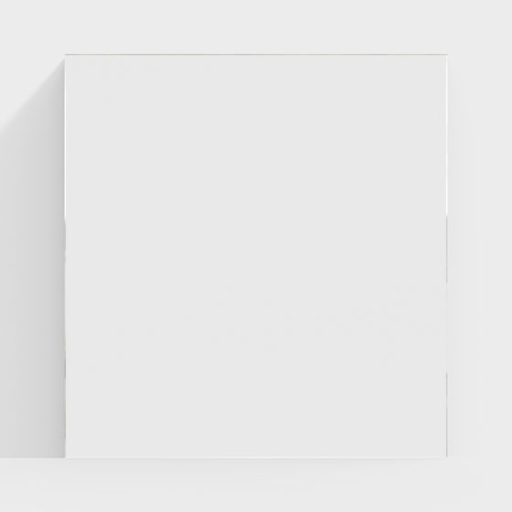 Minimalist Low-Poly Cube 3D model