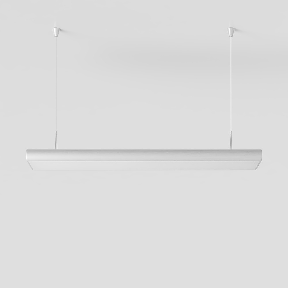 Modern simple strip chandelier