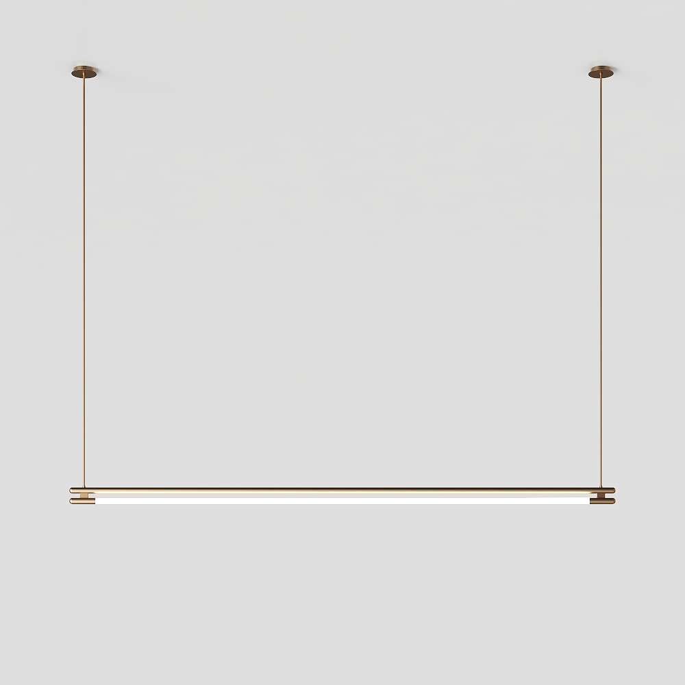 Modern simple linear chandelier