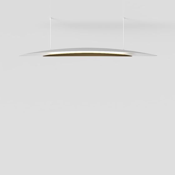 Flowing Light Pendant 3D model