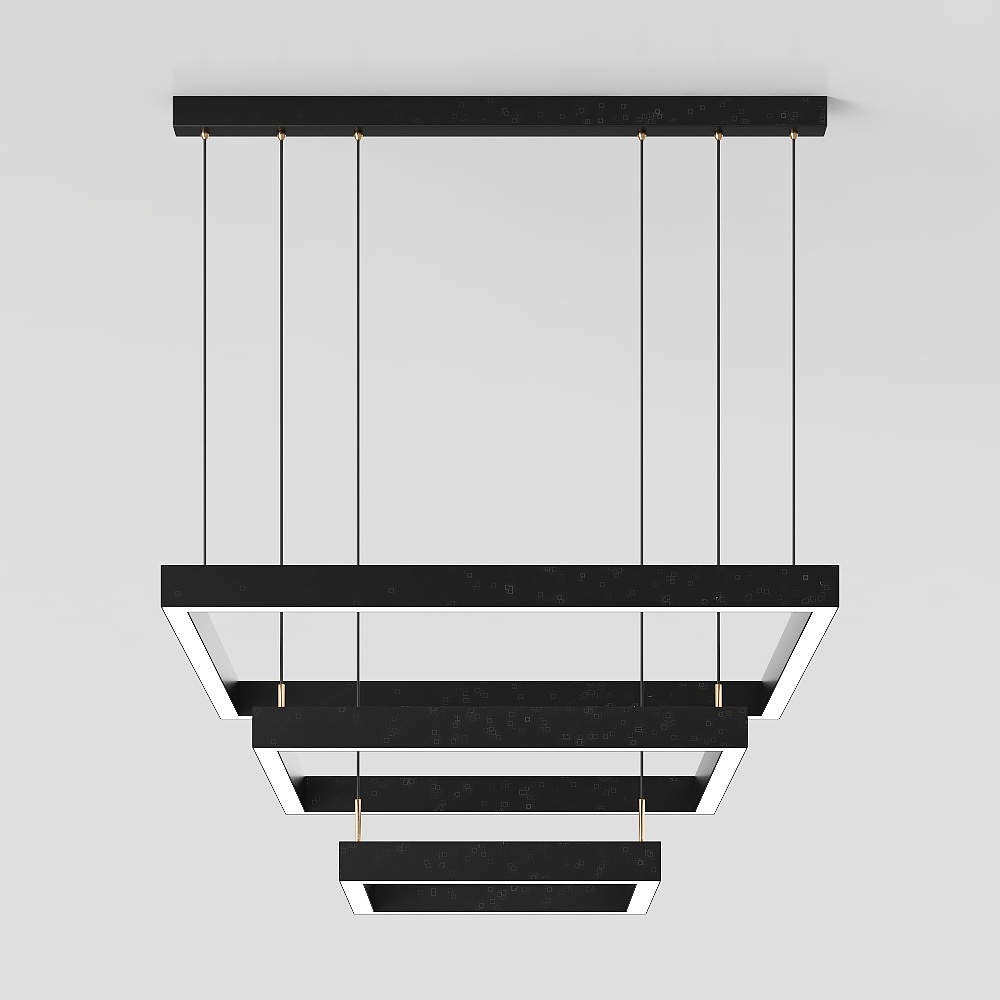 Lámpara de araña de tiras simple moderna