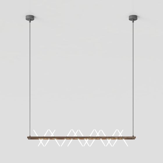 Modern Minimalist Pendant Light 3D model