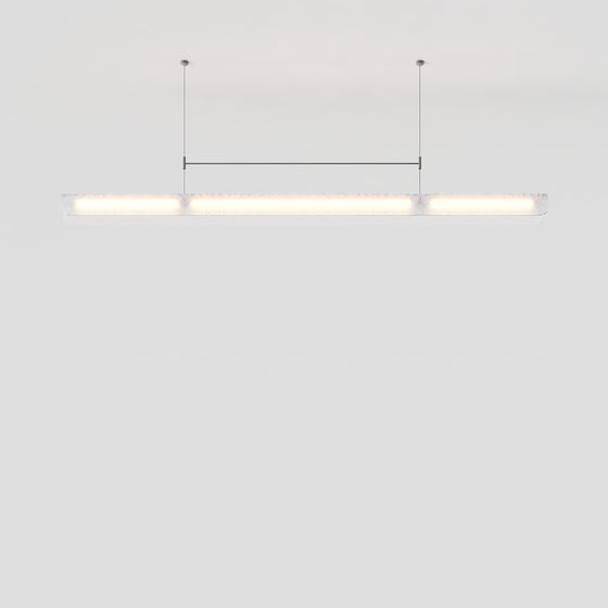 Stylish Hanging Light Fixture 3D model