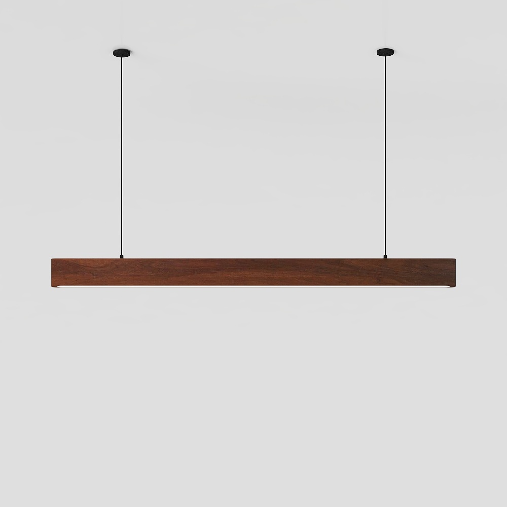 Modern simple strip chandelier