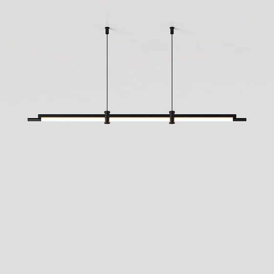 Linear Light Fixture 3D model