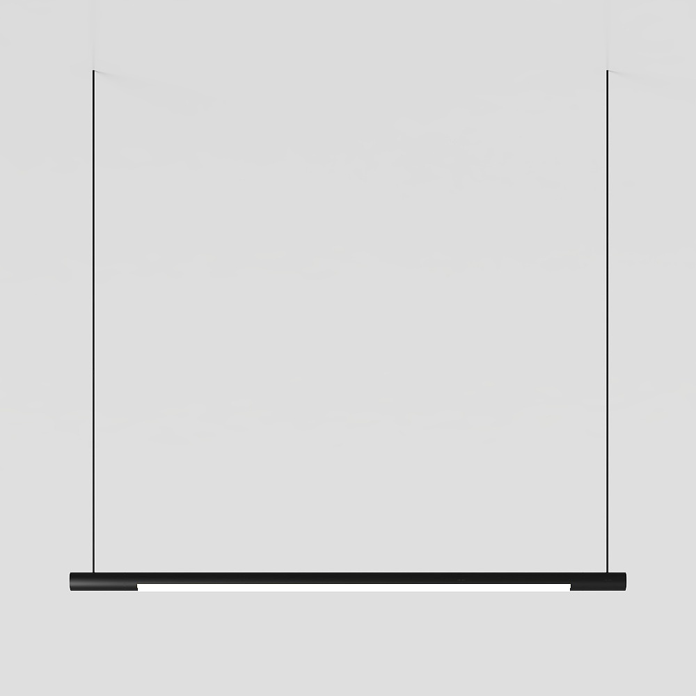 Modern strip chandelier