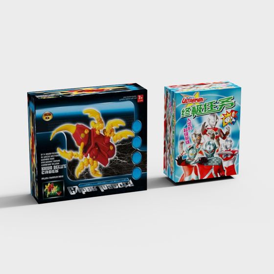 Vibrant Ultraman Box Set 3D model