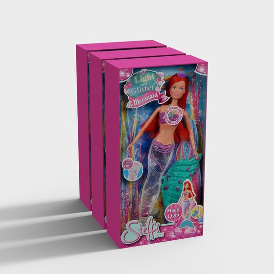 Steffi Love Light and Glitter Mermaid 3D model