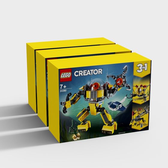 Deep Sea Mechanical Explorer 3D model