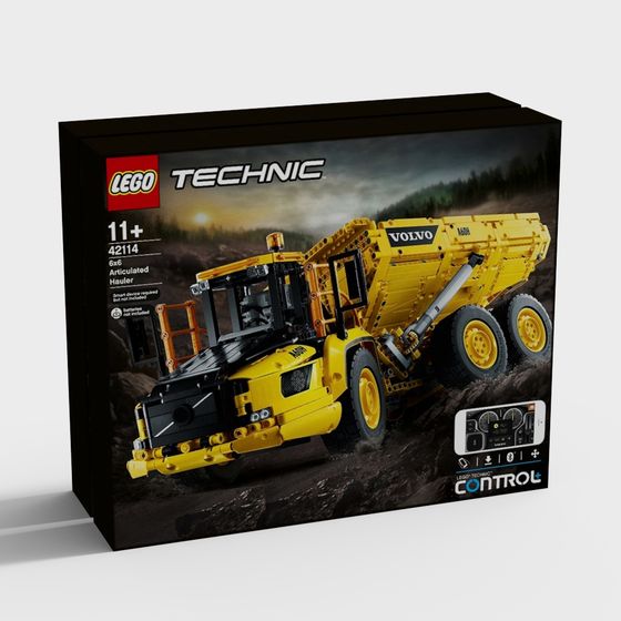 Volvo A60H Articulated Hauler 3D model