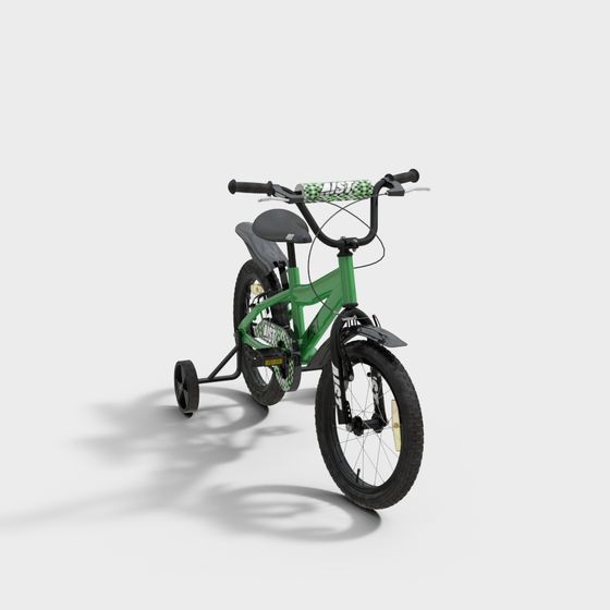 Kid's Fun Bike 3D Model