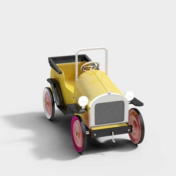 Childhood Memories Low-Poly Sports Car 3D model