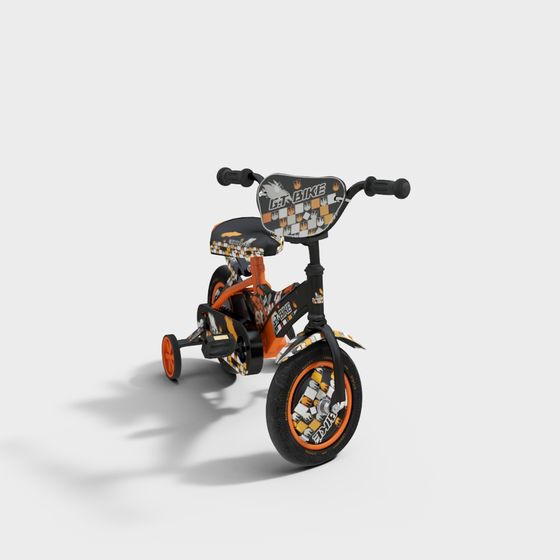 Vibrant GigaBike 3D Model for Kids