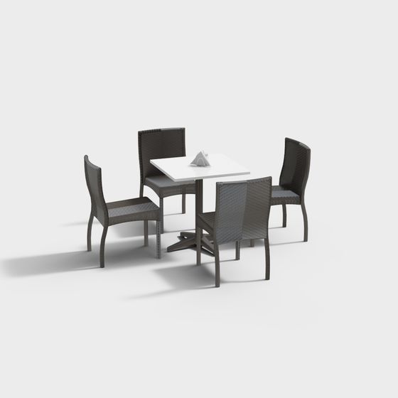 アウトドアテーブルと椅子のコンビネーション