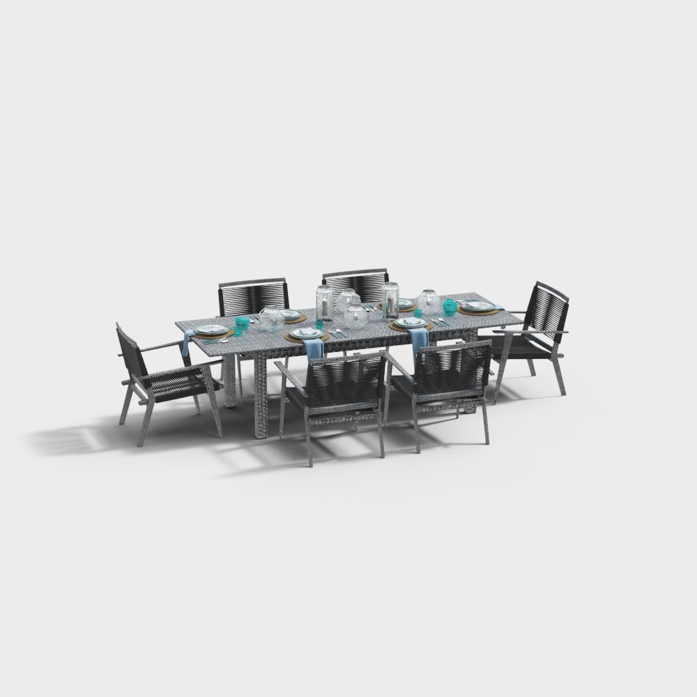 Bộ bàn ghế ngoài trời