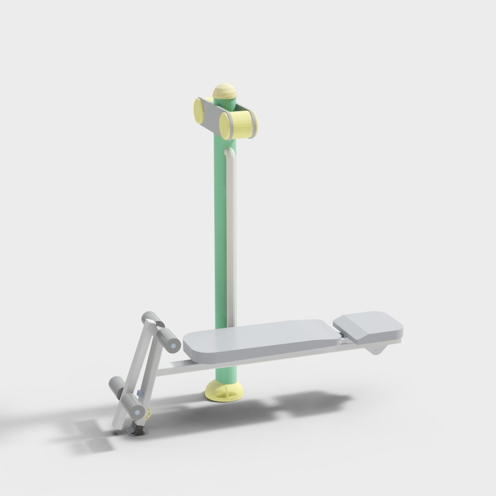 Fitness equipment stretcher