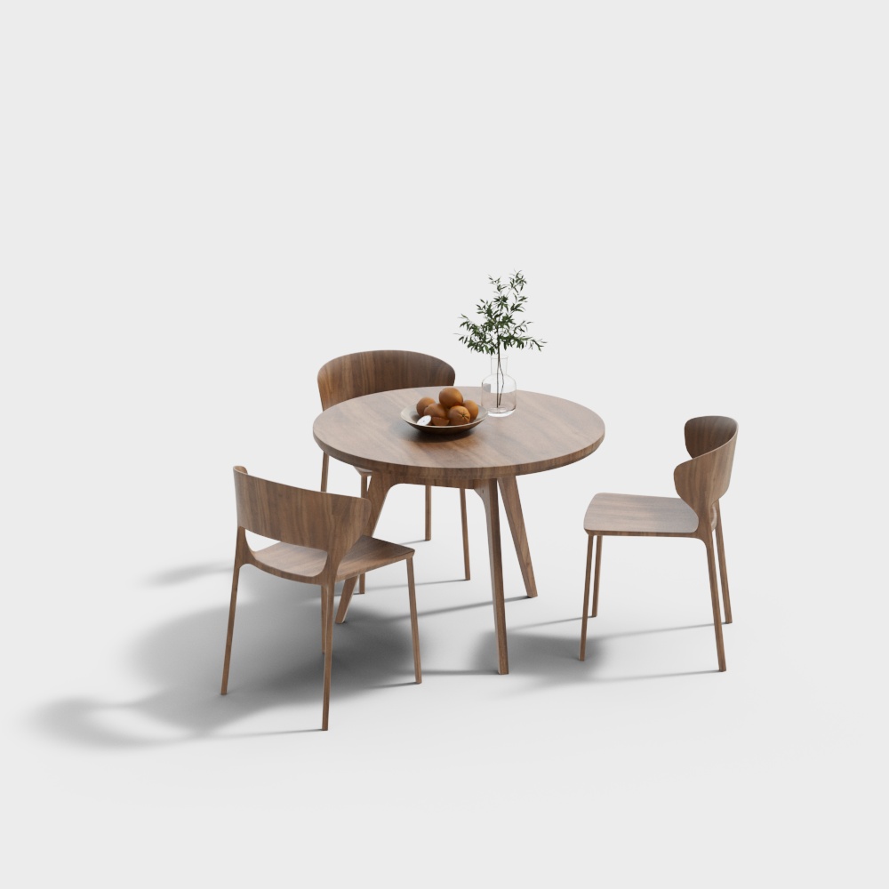 Combinaison de table et chaise d'extérieur